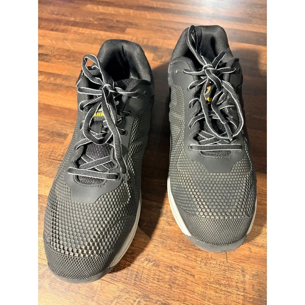 Brahma Mens Steel Toe Work Shoes Black Mesh Safety Sneakers MNBR20AG004 Size 9.5